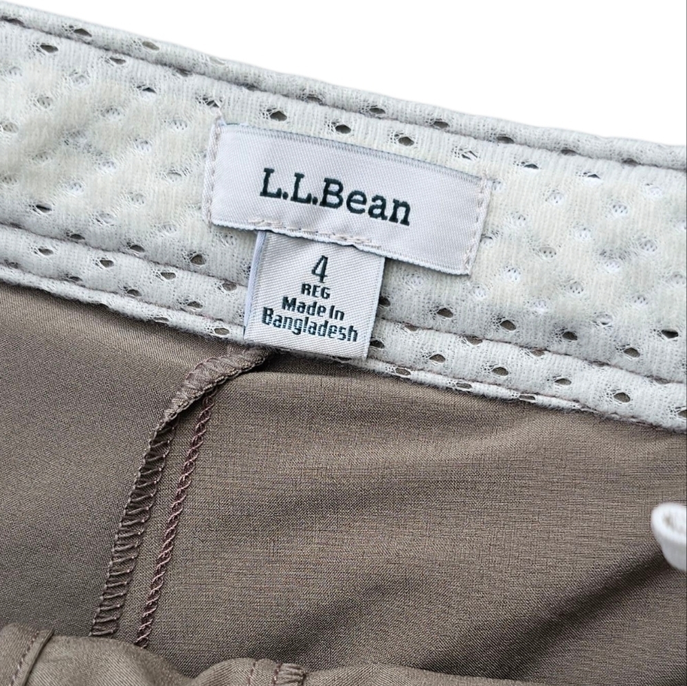 LL Bean Water-Repellent Comfort Trail Skort, Mid-Rise - Picture 6 of 9